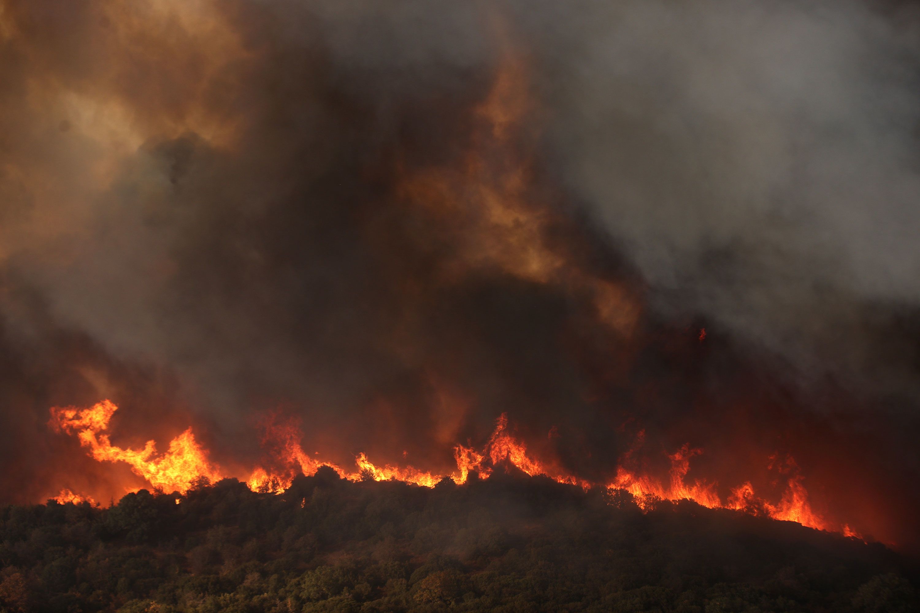 Greek Officials Arrest 2 For Arson As Multiple Wildfires Across The Country Continue To Burn